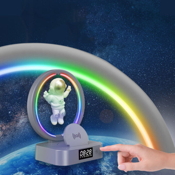 Magnetic Levitation Bluetooth-compatible Speaker Astronaut Home RGB Mini Radio TWS Sound Box Outdoor Wireless Subwoofer TF AUX USB - Image 6