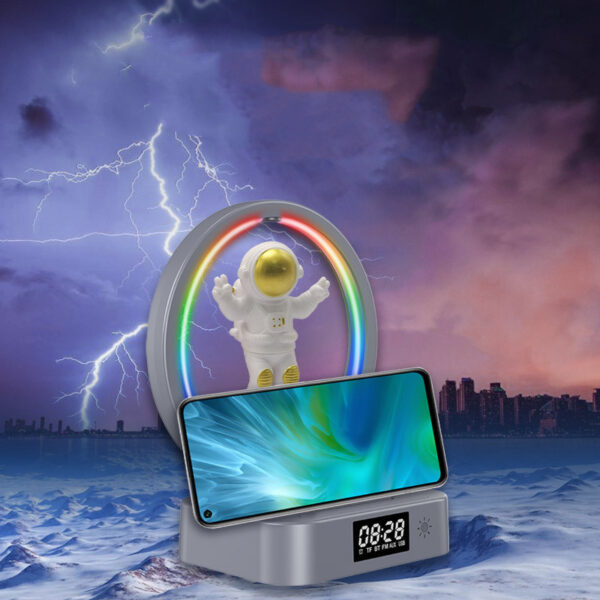 Magnetic Levitation Bluetooth-compatible Speaker Astronaut Home RGB Mini Radio TWS Sound Box Outdoor Wireless Subwoofer TF AUX USB - Image 5