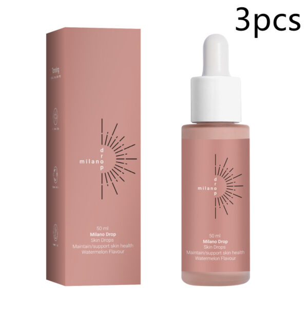 Tanning Face Serum Face Body Tanning Bed Outdoor Fine Line Repair Skin Serum Dark Bronzer Self Tanning Serum Drops - Image 4