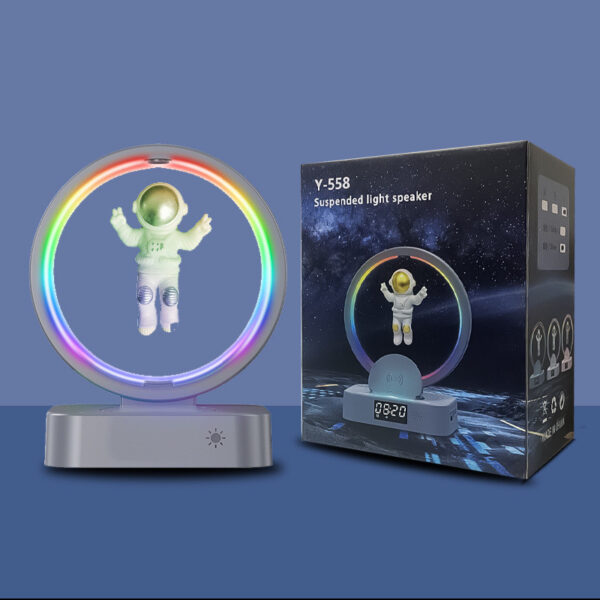 Magnetic Levitation Bluetooth-compatible Speaker Astronaut Home RGB Mini Radio TWS Sound Box Outdoor Wireless Subwoofer TF AUX USB - Image 7